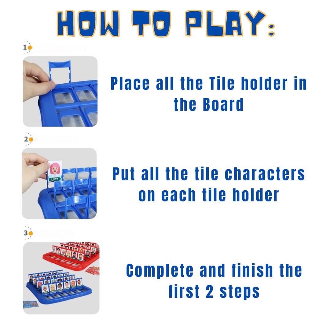 Who Is It? Game (Category: Board Games & Puzzles) located in Quezon City. Submitted by tanyachoa (Listing ID 1191301240, Image 2). Description: .