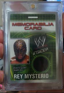 WWE Topps Insider 2006 Rey Mysterio relic card