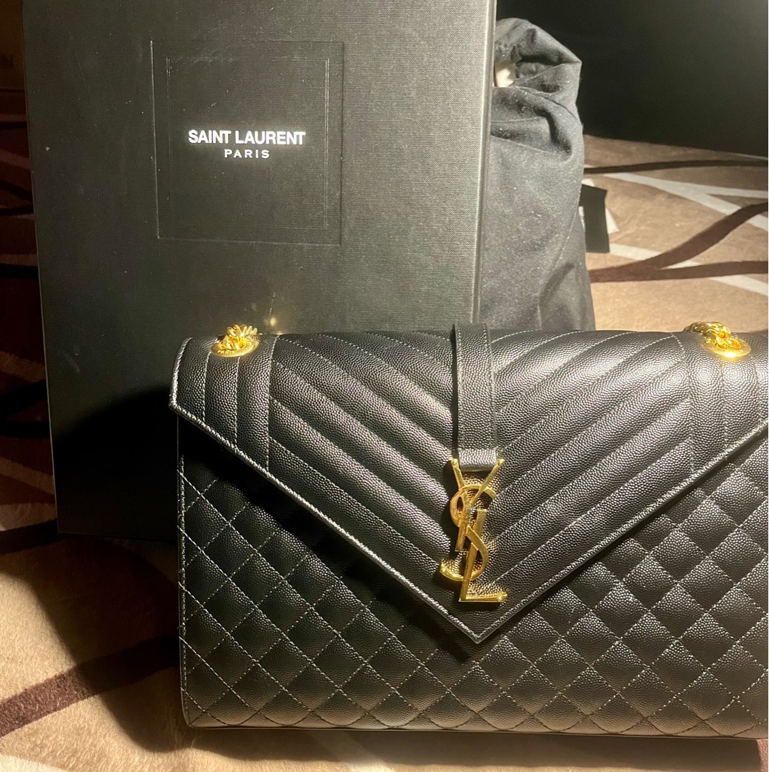 YSL Envelope Bag, Luxury, Bags & Wallets on Carousell