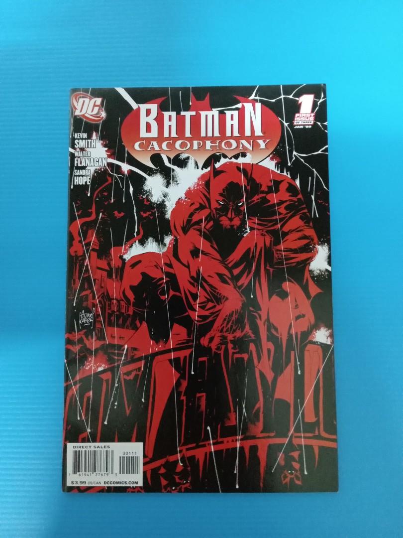 1st issue ! Batman: Cacophony #1 ( Adam Kubert ! - Cover Art ) DC Comics,  Cover Price: , Hobbies & Toys, Books & Magazines, Comics & Manga on  Carousell