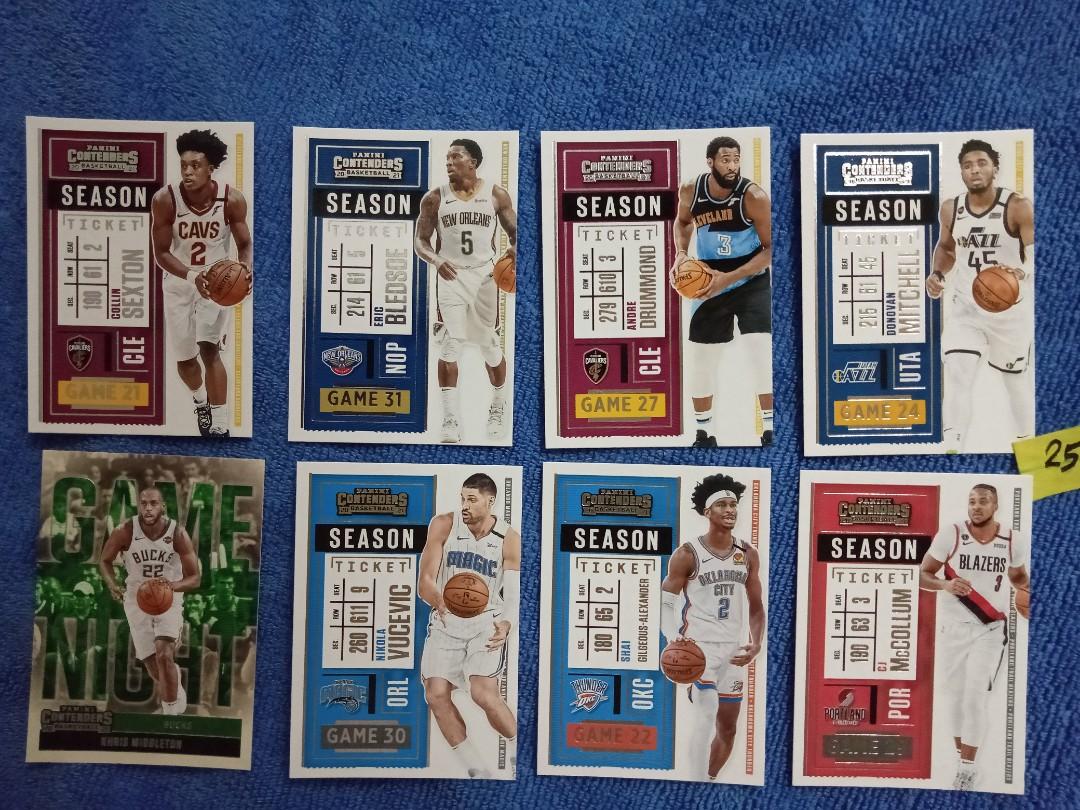 2021 NBA CONTENDERS (Category: Raw Singles) located in Manila. Submitted by TaurusX (Listing ID 1191516454, Image 1). Description: 🔥🔥8 nba cards😎🏀.