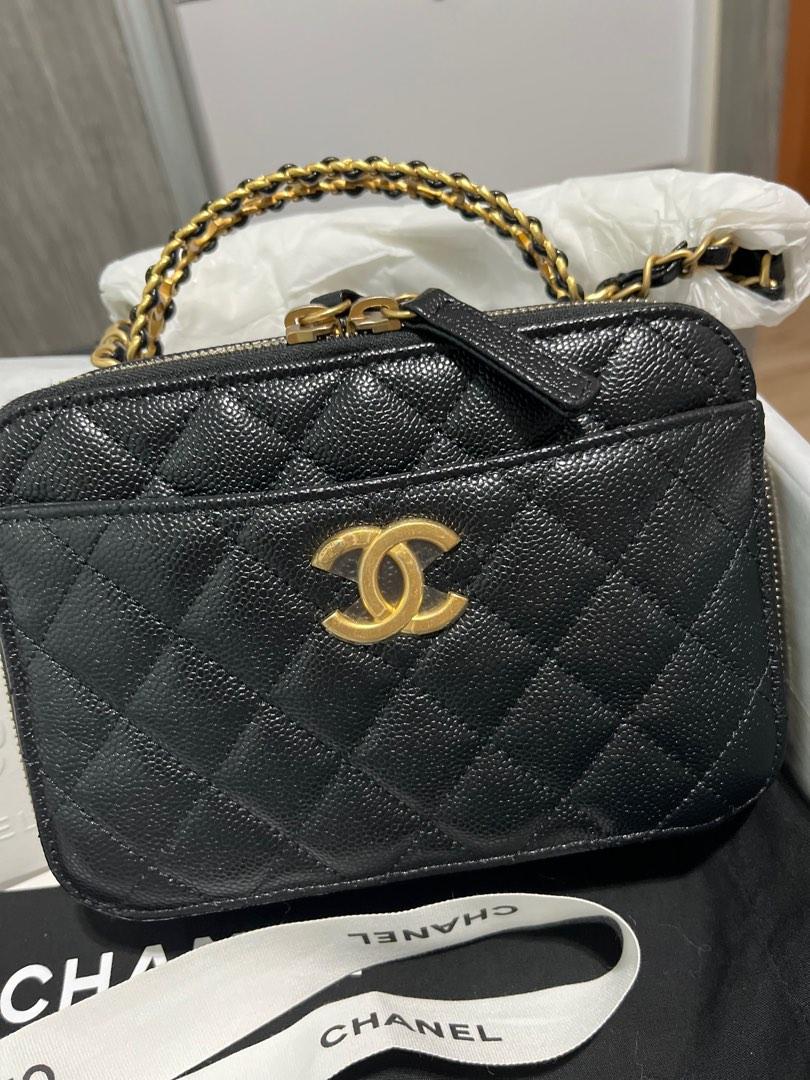 Chanel 22 Handbag Small 22S Calfskin Navy in Calfskin Leather with  Gold-tone - US