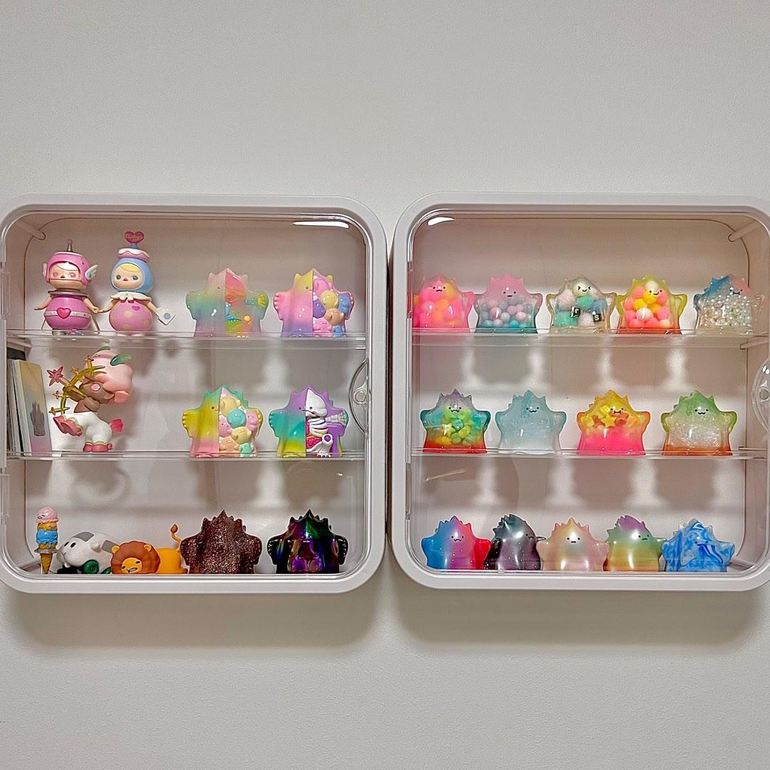 INSTOCK POP MART Display Case/ Box with Cover (Table Top/ Wall Mount