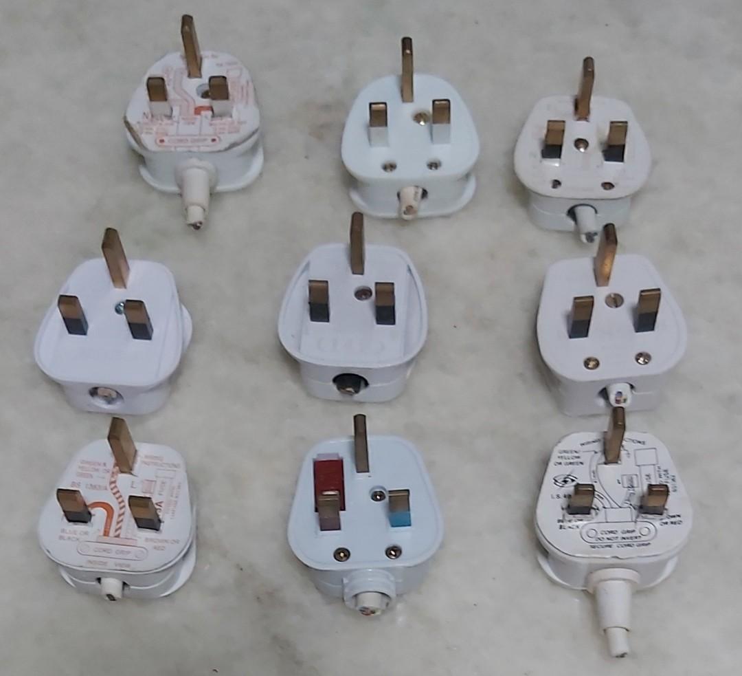 3 pin plug, TV & Home Appliances, Electrical, Adaptors & Sockets on