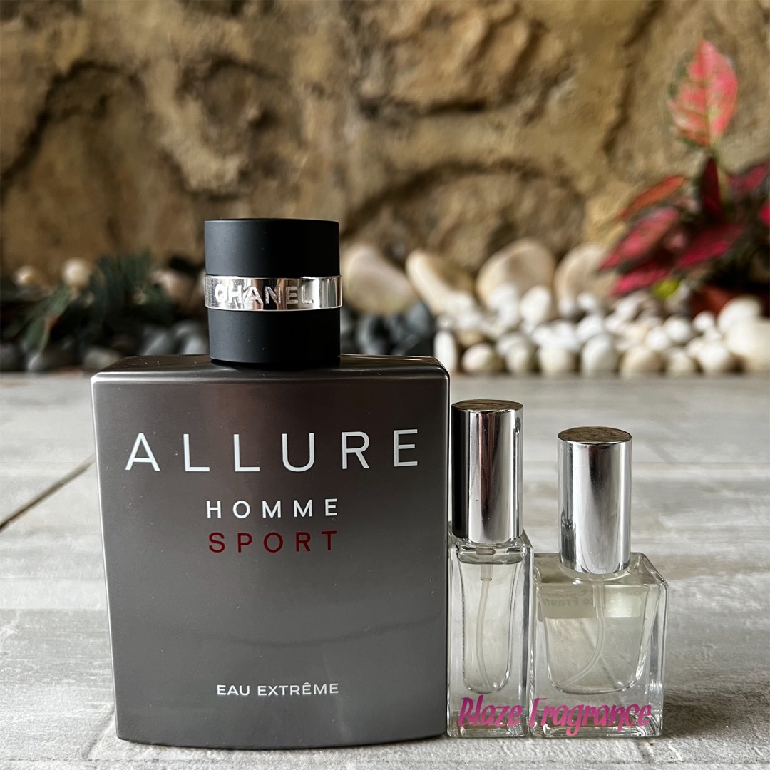 5ml/10ml Original Chanel Allure Homme Sport Eau Extreme [CAHSEE] glass  spray decant, Beauty & Personal Care, Fragrance & Deodorants on Carousell