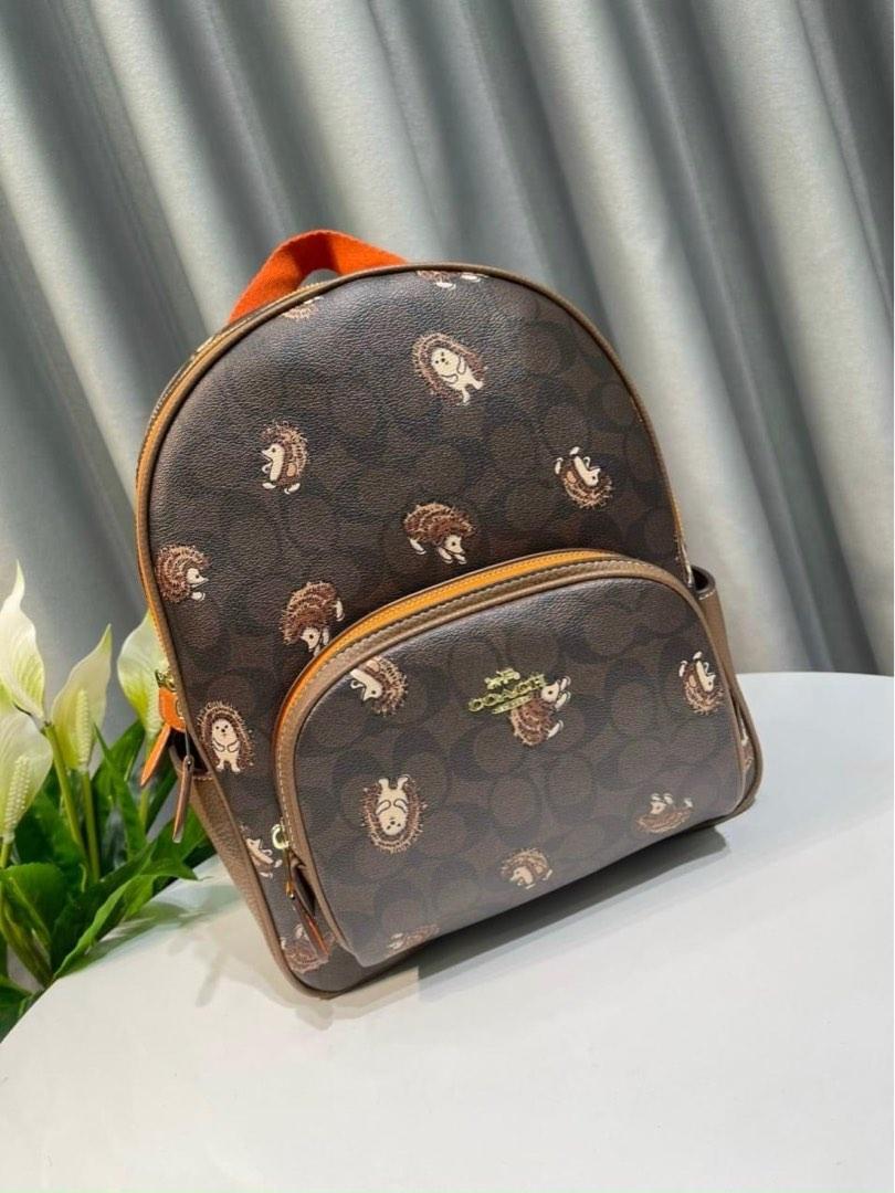 Coach hedgehog backpack clearance