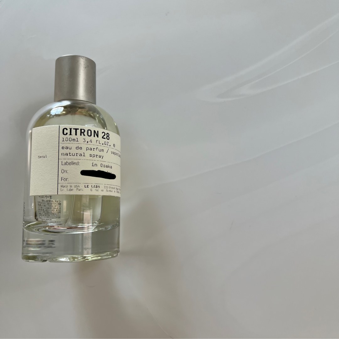 分裝 Decant Le Labo City Exclusive Seoul Citron 28 EDP, 美容＆化妝品, 健康及美容