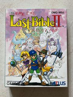 日版 GB ATLUS 女神轉生外傳 MEGAMI TENSEI GAIDEN LAST BIBLE II 最後聖典 2