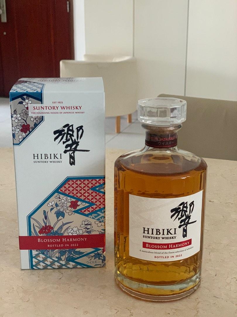 現貨: Hibiki Suntory Whisky 響Blossom Harmony 2022, 嘢食& 嘢飲