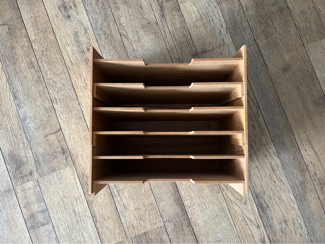 MUJI Wooden Letter Tray , Furniture & Home Living, Home Improvement