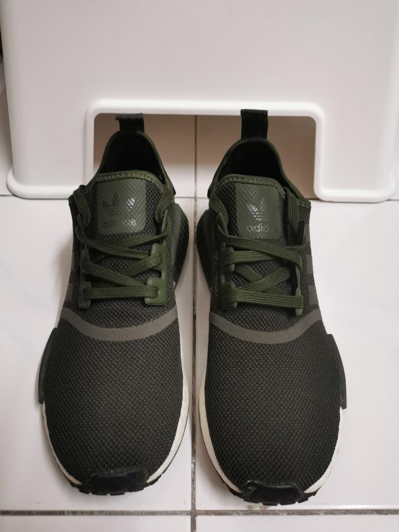Adidas nmd store olive green 3*