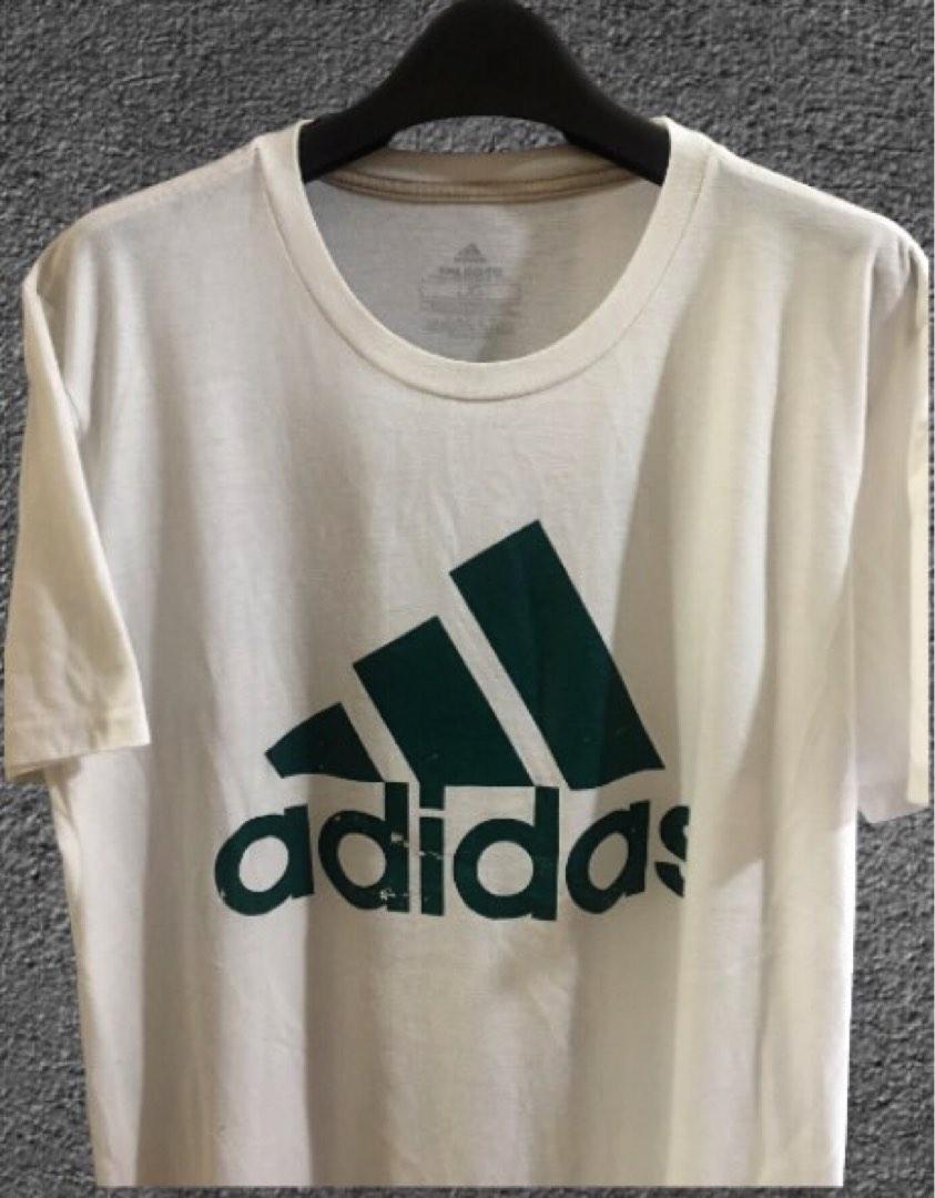 Adidas The Go To Performance Tee Mount White T-Shirt, Men'S Fashion, Tops &  Sets, Tshirts & Polo Shirts On Carousell