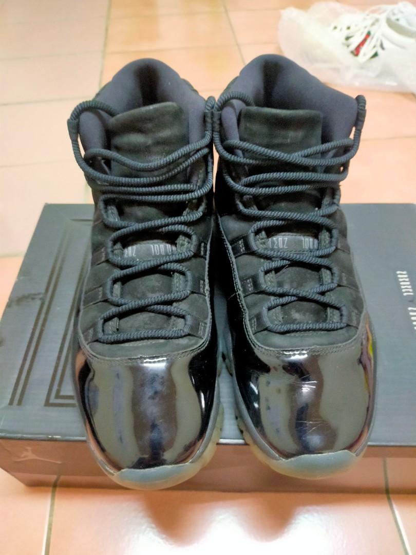 Air Jordan 11 cap and gown 全黑, 他的時尚, 鞋, 運動鞋在旋轉拍賣