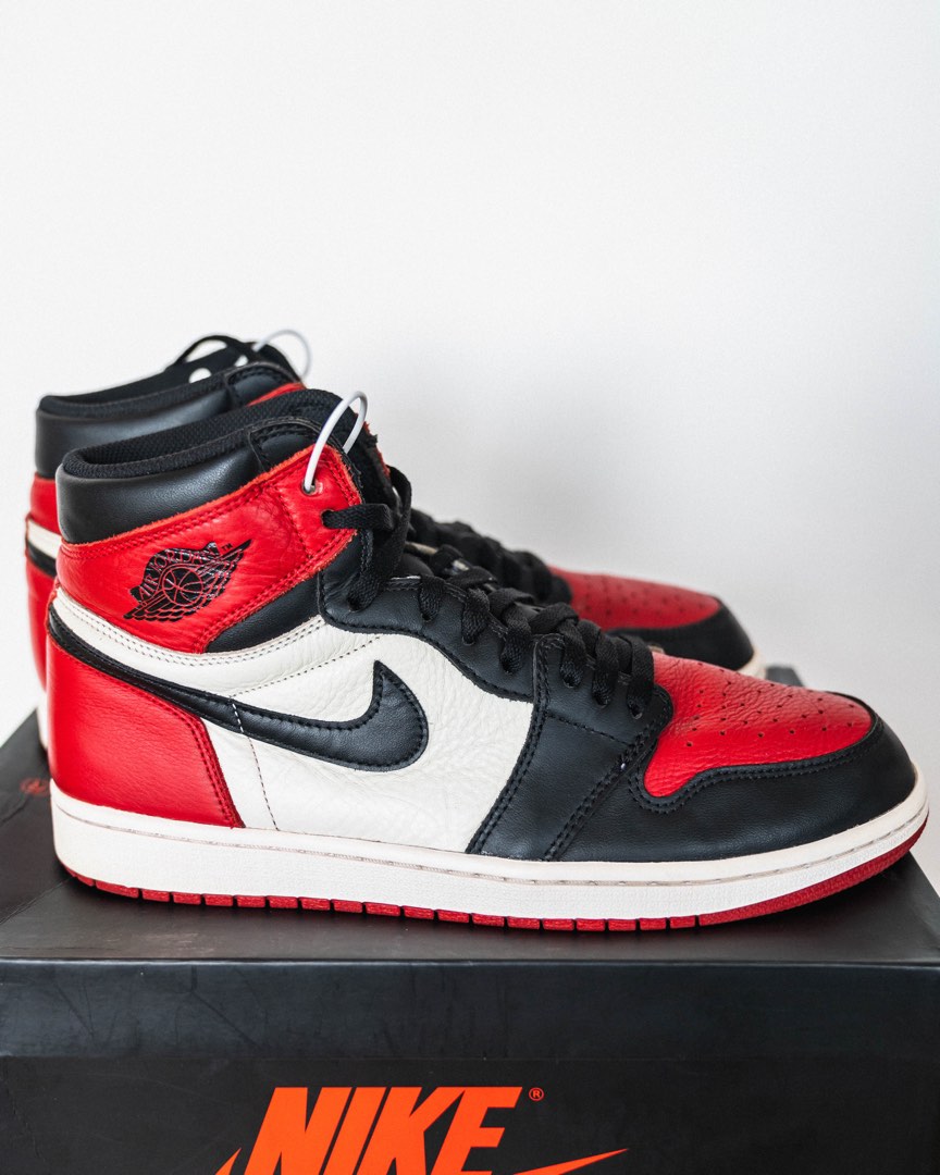 Nike air jordan bred toe new arrivals