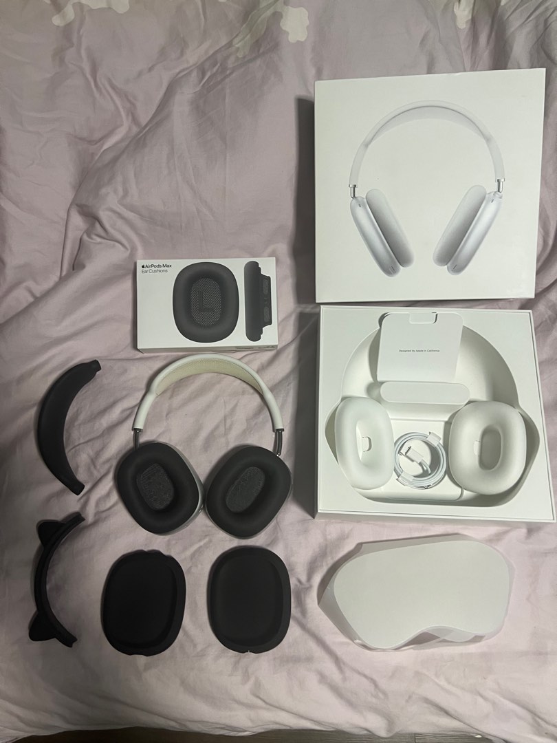 AirPods Max in White, Audio, Headphones & Headsets on Carousell
