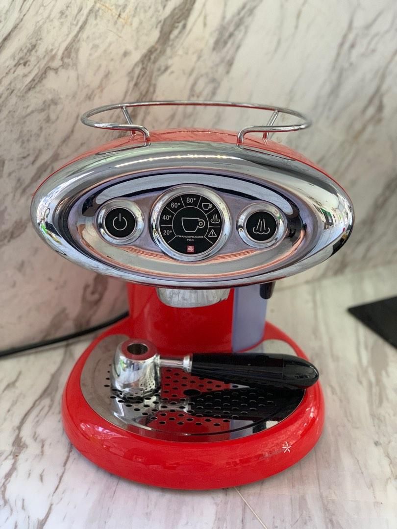 Almost New Illy Coffee Machine X7.1 iperEspresso Machine Red, TV