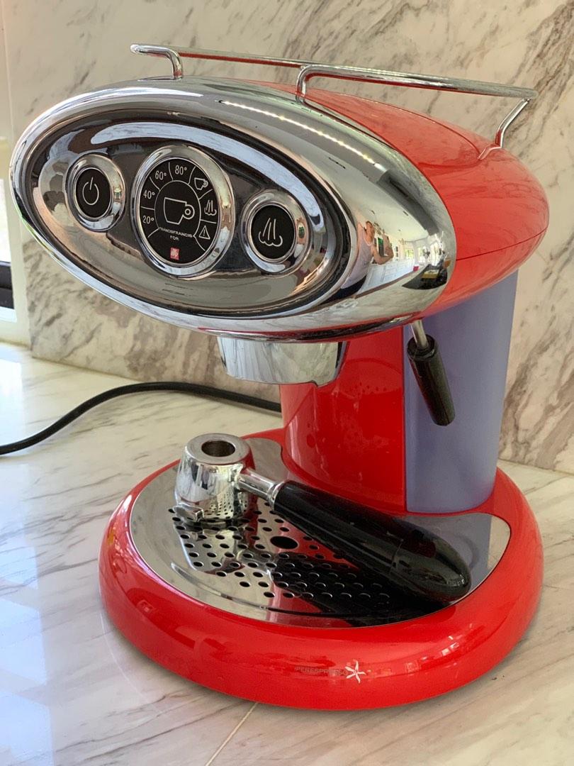 Almost New Illy Coffee Machine X7.1 iperEspresso Machine Red, TV