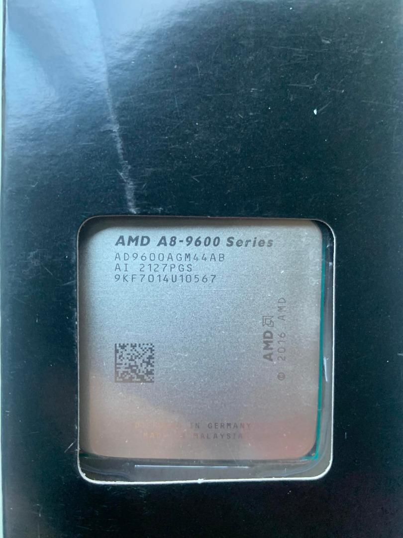 AMD A8 9600. A series Processor APU Radeon R7 Computers Tech