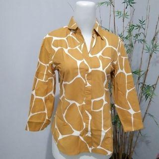 Atasan Kemeja Thrift Lengan Panjang