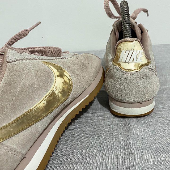 BUY Nike WMNS Classic Cortez SE Diffused Taupe Metallic Gold