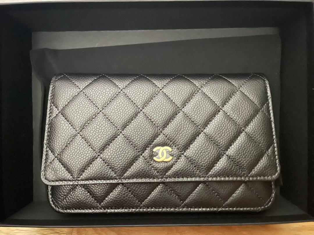 Authentic Chanel wallet on chain (WOC), Luxury, Bags & Wallets on