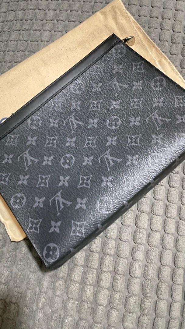 Louis Vuitton Real vs Fake Pochette Voyage in Monogram Eclipse