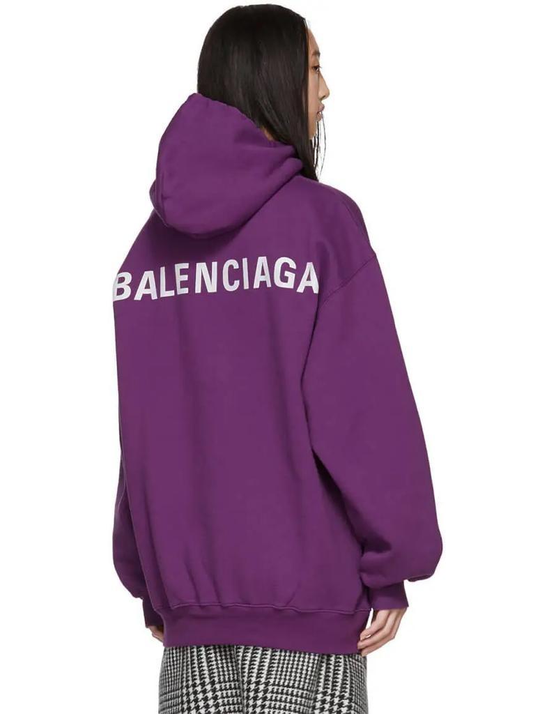 Balenciaga purple hoodie hotsell