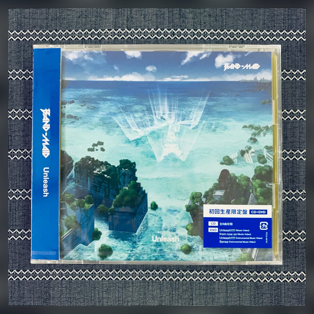 BAND-MAID Unleash初回限定版 ボックス入りCD&DVD BAND-MAID Unleash初回限定版 ボックス入りCD&DVD 【公式通販】