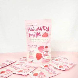 Beauty Milk  🍈🍓🌱(Melon, Strawberry, Lychee)