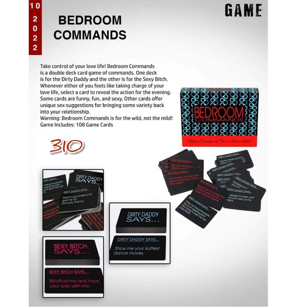 Bedroom Commands, Hobbies & Toys, Toys & Games on Carousell