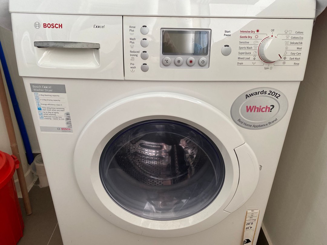 Bosch Exxcel front load washing machine, TV & Home Appliances, Washing