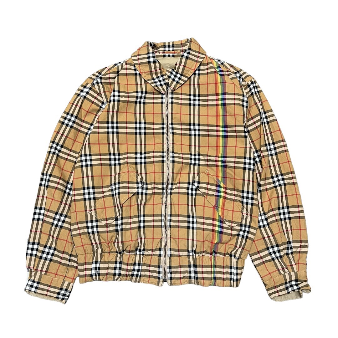 Burberry jacket rainbow hot sale