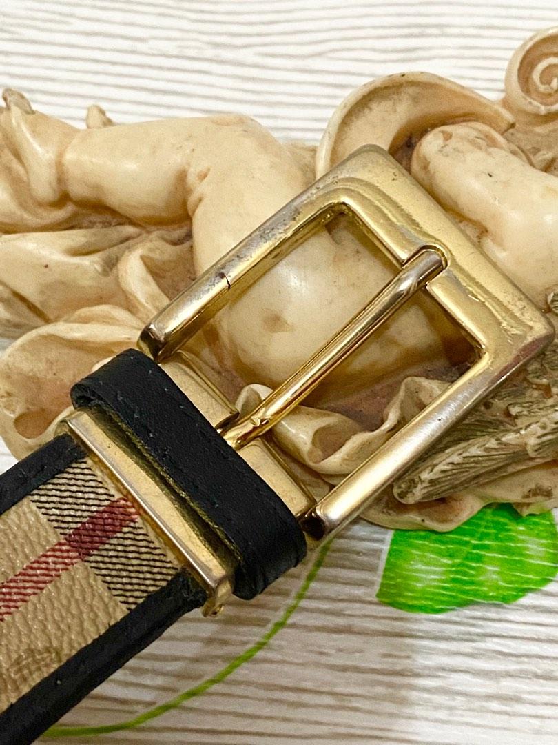 Vintage temperament Burberry belt