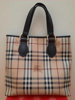 Burberry Haymarket Handbag