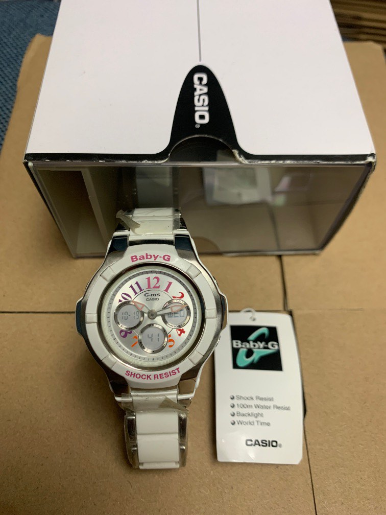 Casio Baby-G. Bga-120c系列雙顯石英錶, 女裝, 手錶及配件, 手錶