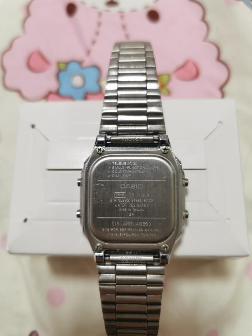 Casio DB360 For Sale, Women's Fashion, Watches & Accessories, Watches ...