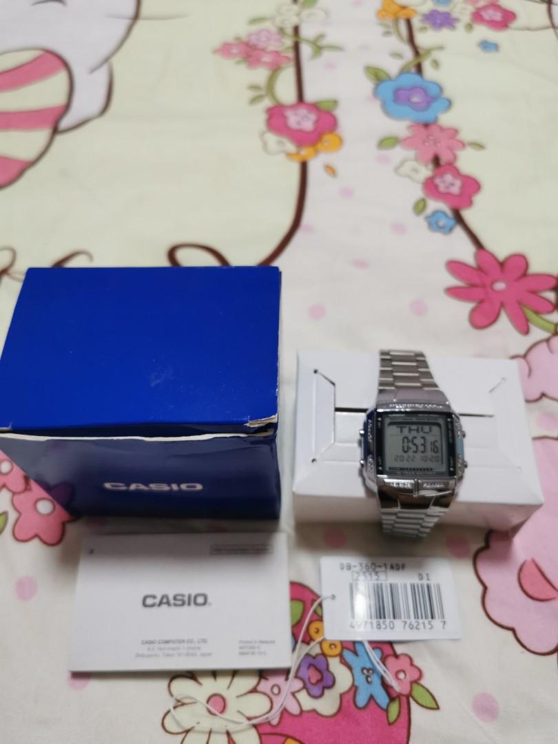 Casio DB360 For Sale, Women's Fashion, Watches & Accessories, Watches ...