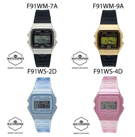 Casio Digital Army Watch F91W F94W Series F105W F200W F201W Series. LSG0454