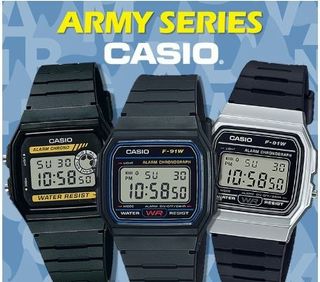 Casio military watch sale
