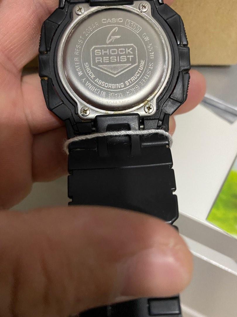 Casio G Shock GW 5510 1BJF Men s Fashion Watches Accessories Watches on Carousell