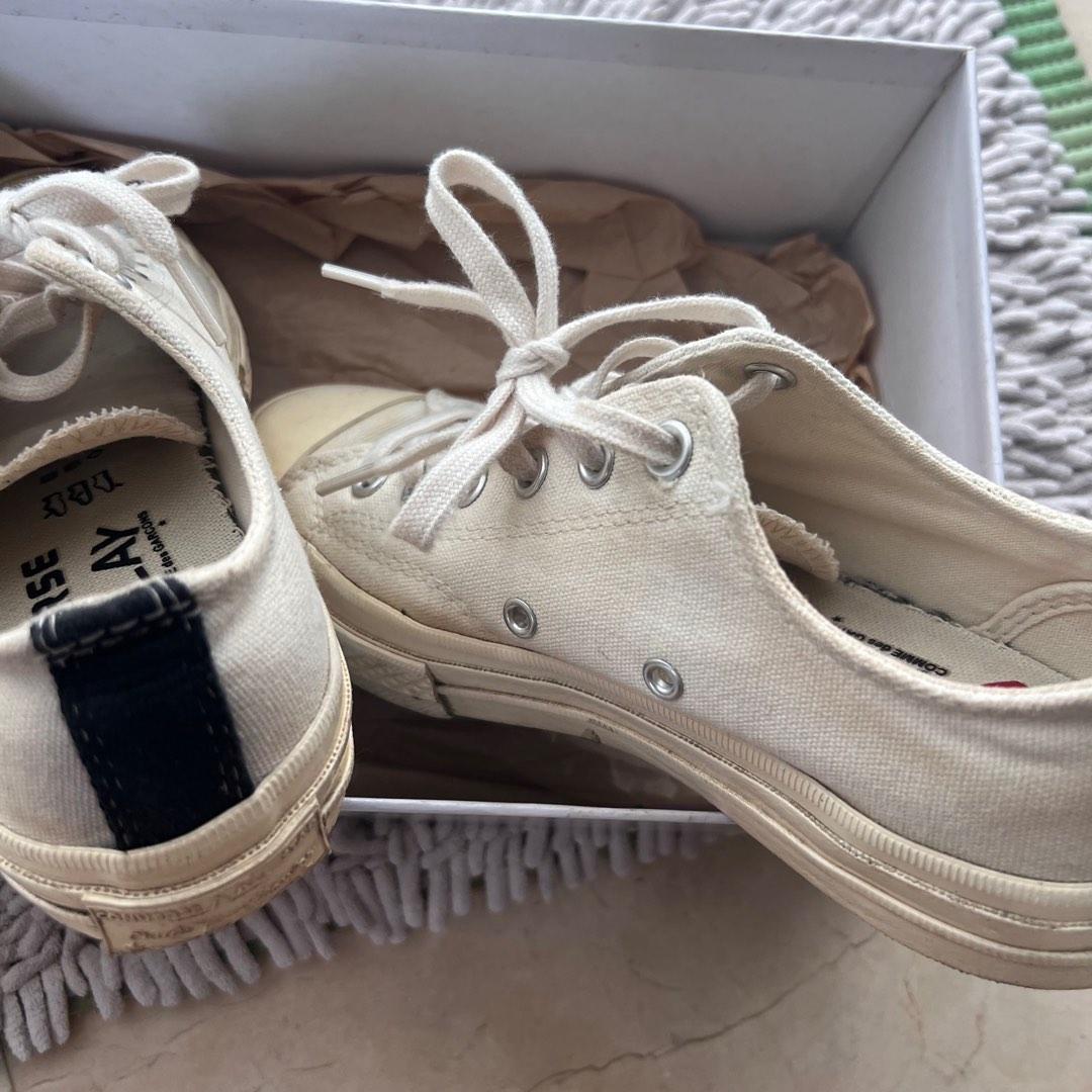 CDG Converse Sneakers Women s Fashion Footwear Sneakers on Carousell