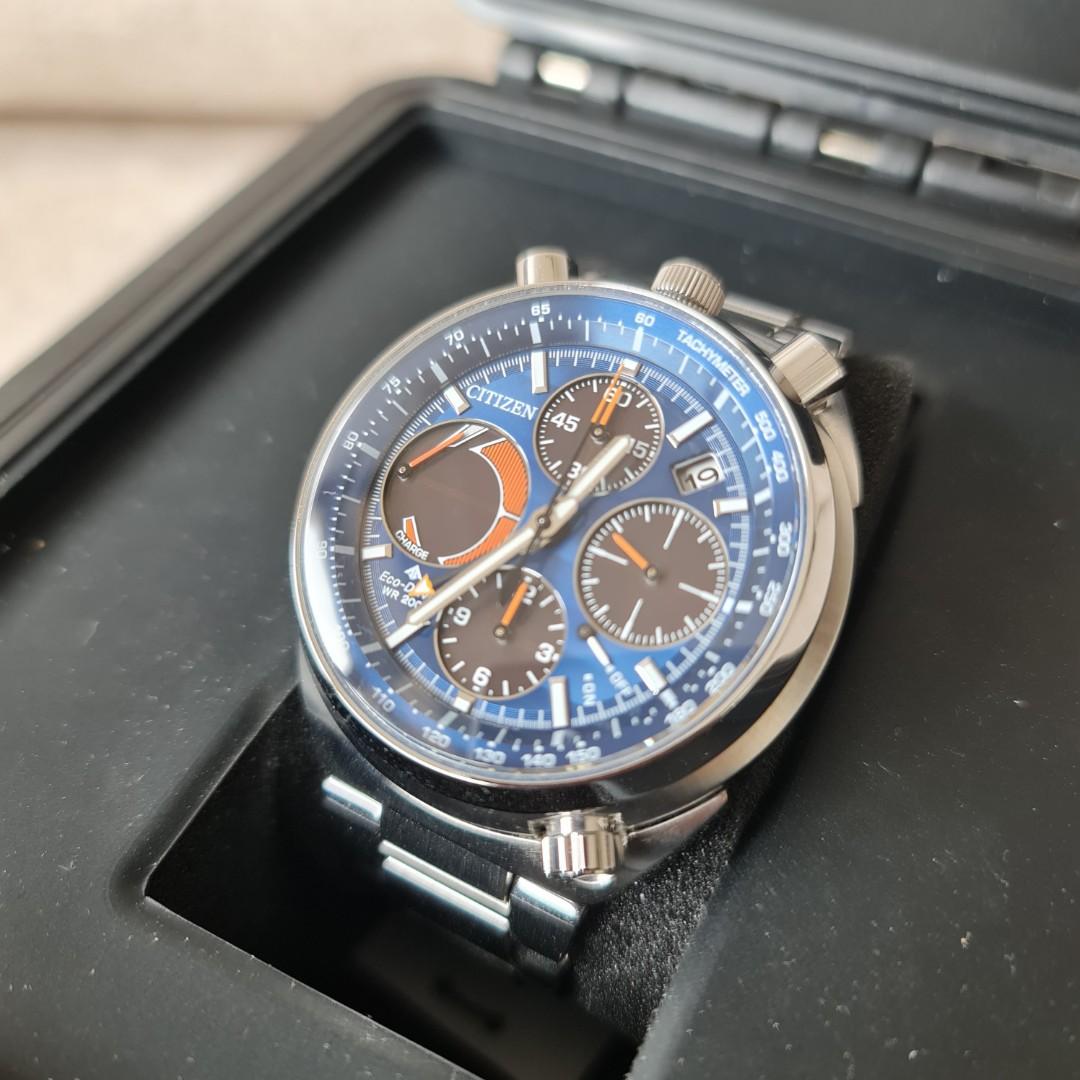 Citizen Promaster Tsuno Chrono Racer AV0070 57L with box and papers