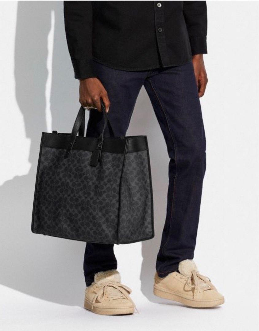 Coach tote bag mens clearance