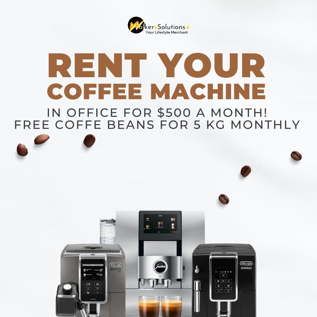 Coffee top machine rental
