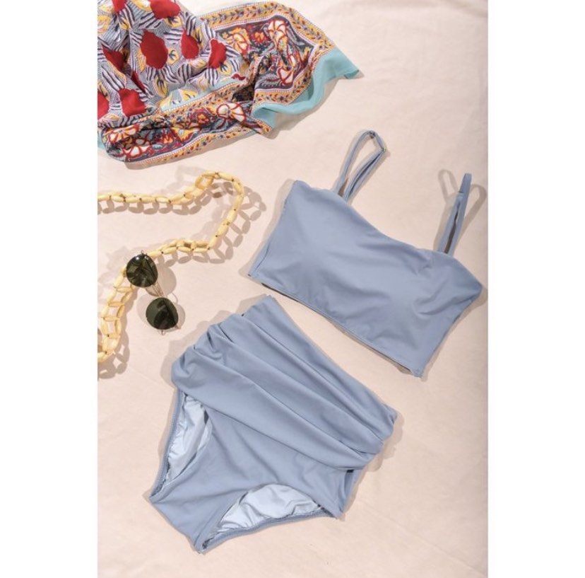 Coral Manila TwoPiece in BLUE, Women's Fashion, Swimwear, Bikinis