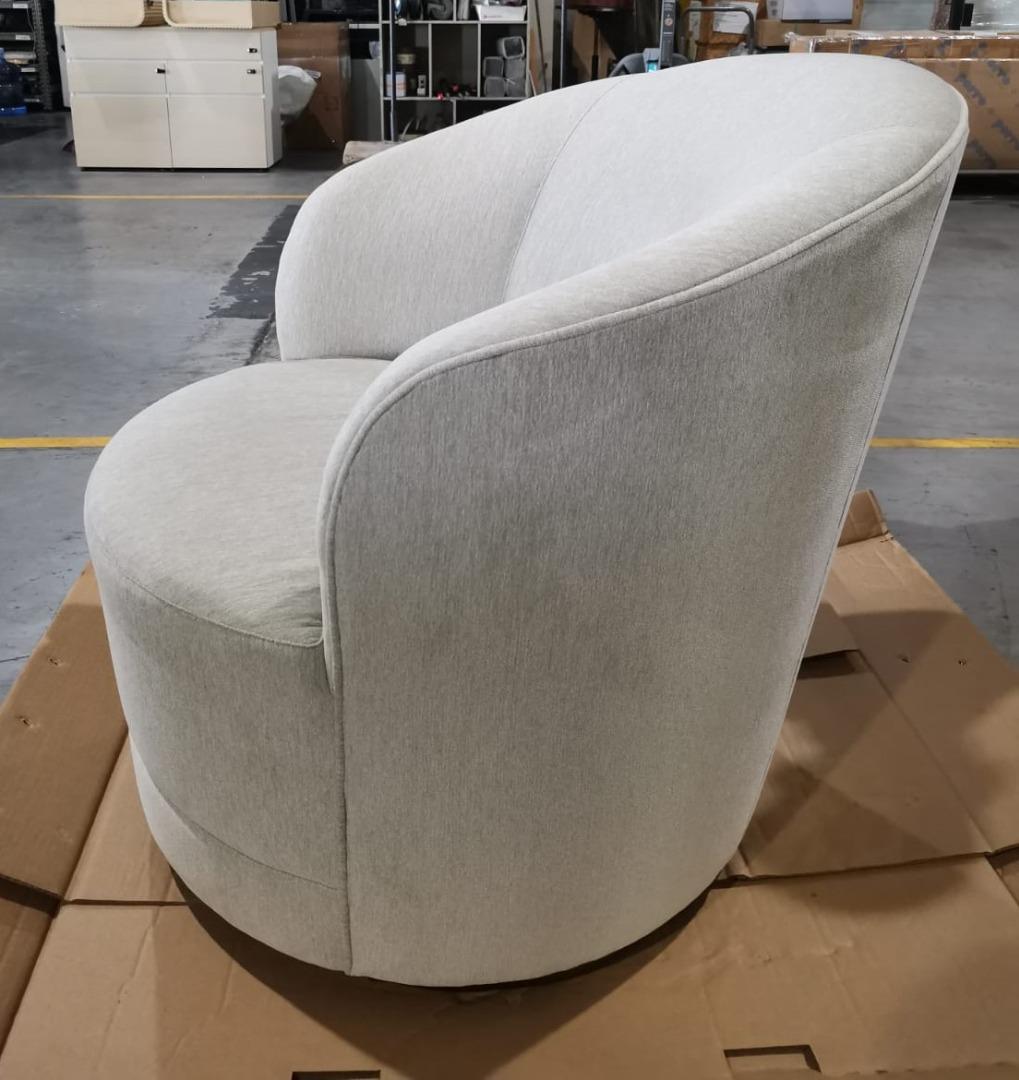 Infiniti swivel chair crate sales and barrel