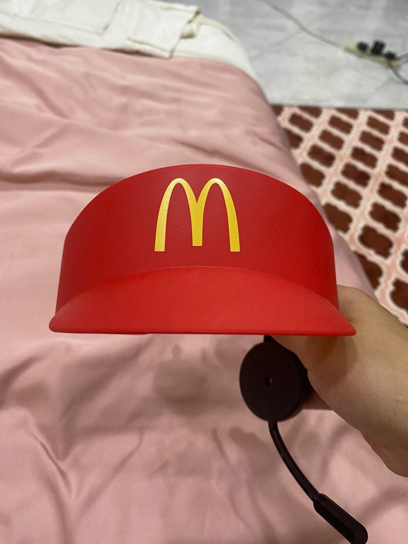 Crew Visor (Topi) and Microphone Mcdonalds Happy Meal, Hobbies & Toys