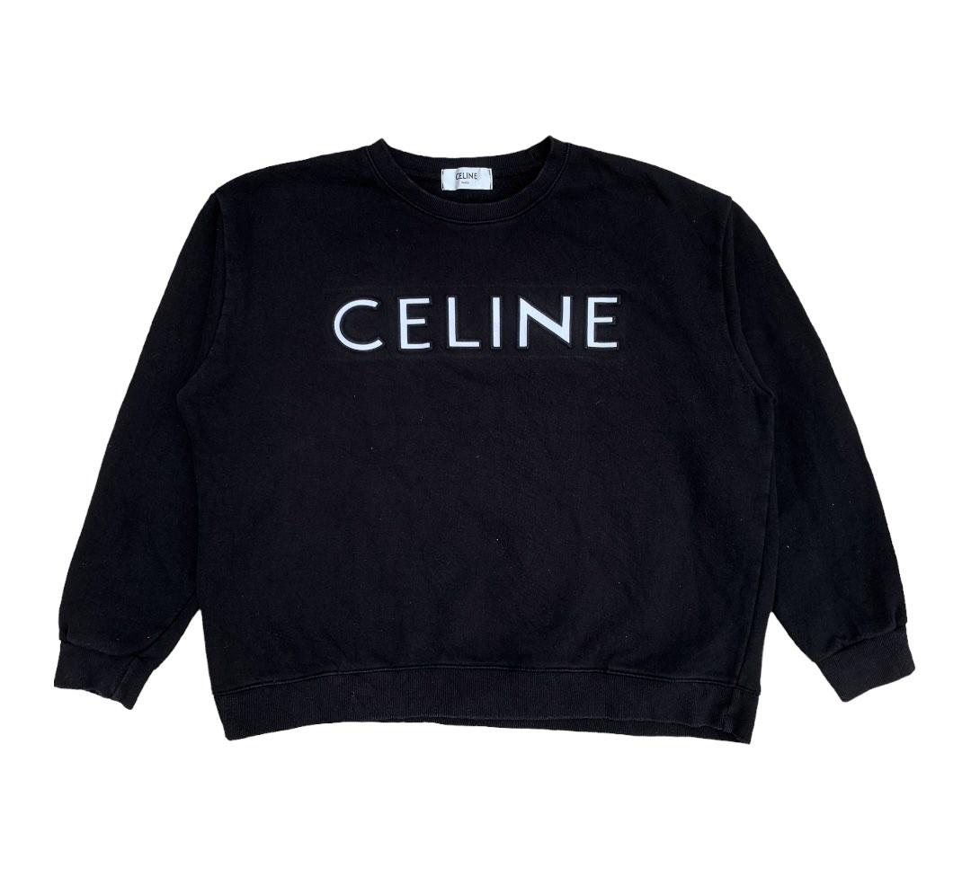 Crewneck celine paris preloved rajut sweater bekas second thrift