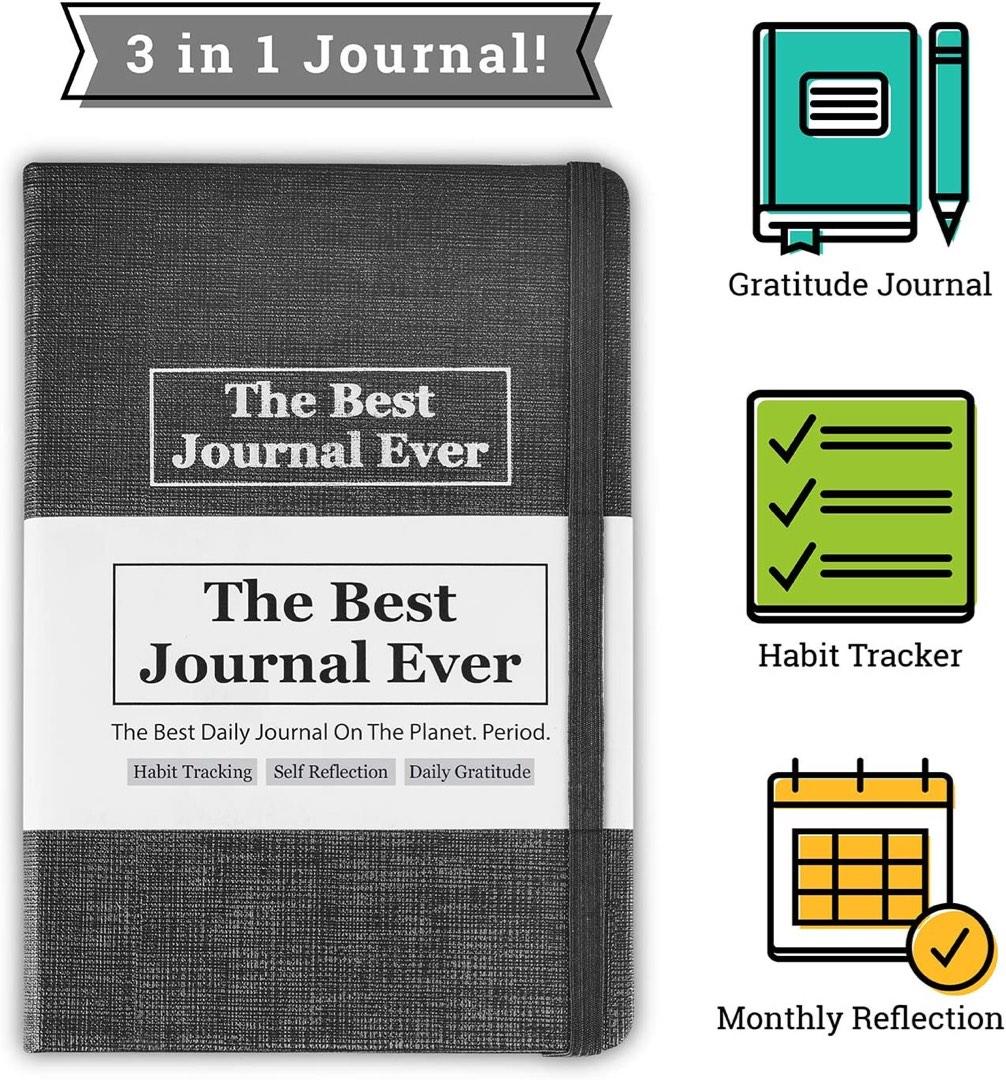 Daily Positivity Journal for Happiness, Wellness, Mindfulness 
