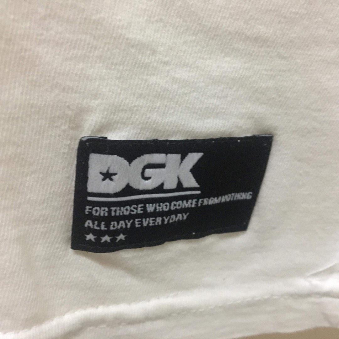 DGK T-shirt (Category: Tshirts & Polo Shirts ) located in Rizal. Submitted by irvinesolshop (Listing ID 1191623935, Image 2). Description: PRELOVED TSHIRTS! DGK T-shirt (bought in Japan) W - 15 inch L - 24 inch 💯 Authentic Issue: Medyo yellowish na ung roundneck Good Condition Item + Shipping fee.